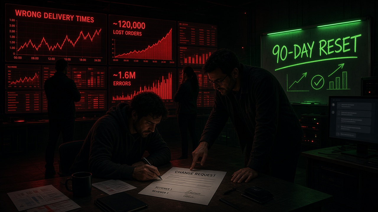 120,000 Lost Orders and a Two-Person Rule