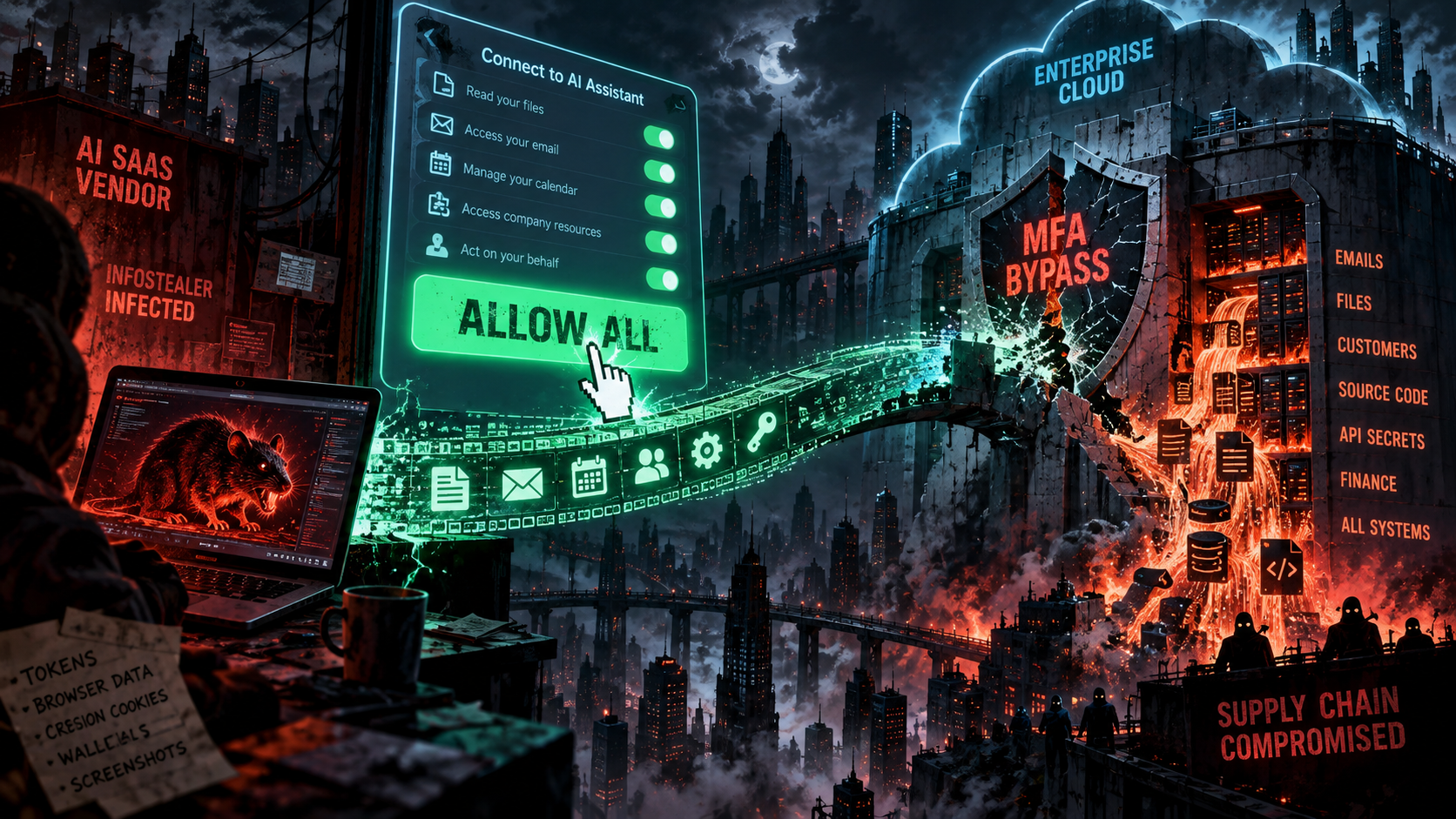 One "Allow All" Click, Two Companies Breached